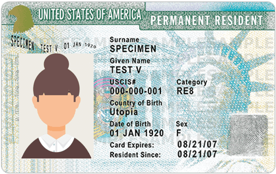 کارت شناسایی ملی آمریکایی