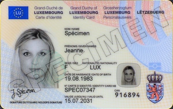 کارت شناسایی ملی اروپایی