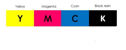 ریبون رنگی  YMCK پرینتر فارگو