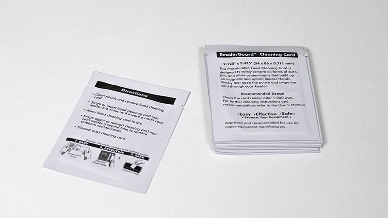 کارت تمیز کننده کوتاه برای سرویس پرینتر چاپ کارت پی وی سی