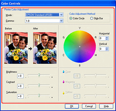 تغییر رنگ چاپگر در ویندوز