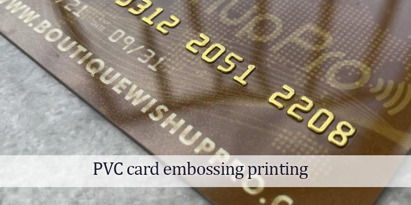 چاپ امباس کارت PVC