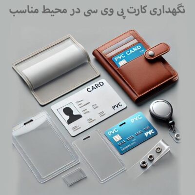 نگهداری کارت pvc در محیط مناسب