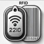 تگ rfid یا بارکد rfid