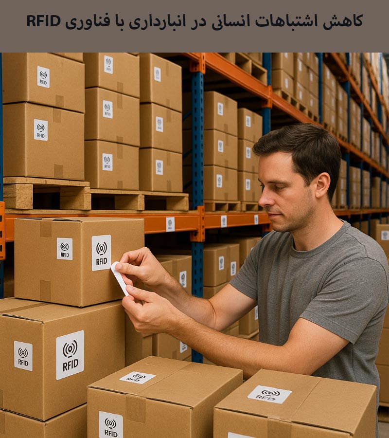 مدیریت انبارداری با تگ rfid