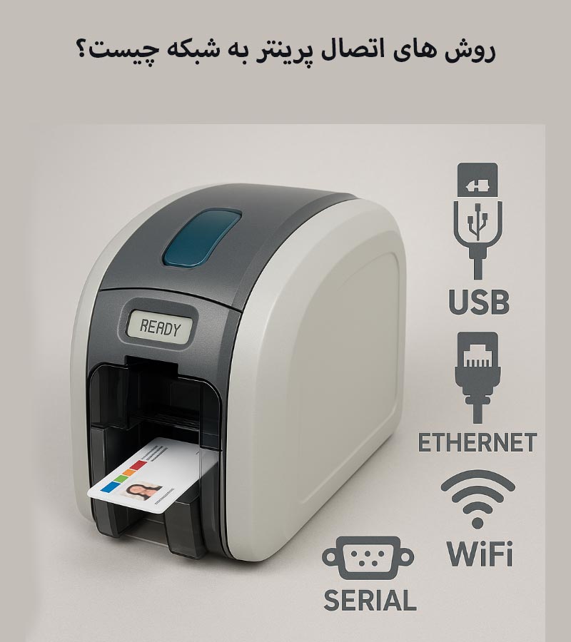 اتصالات پرینتر کارت به شبکه
