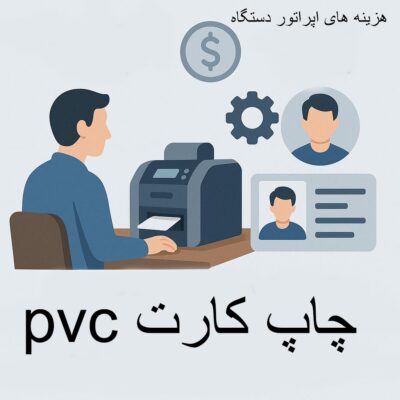 هزینه اپراتور پرینتر کارت pvc